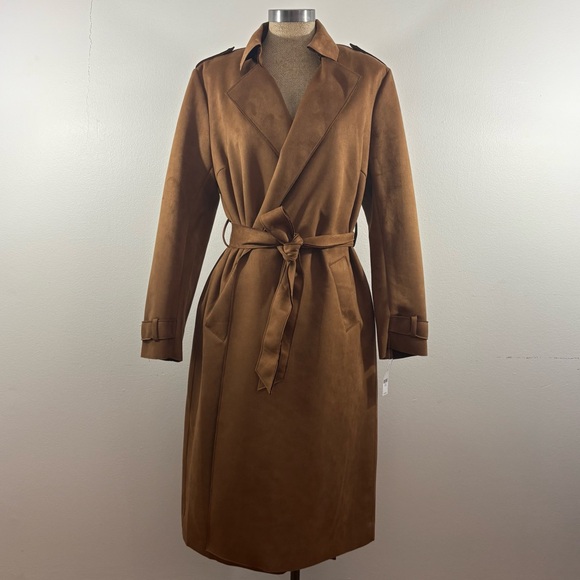 New York & Company Jackets & Blazers - New York & Company Classic Tan Trench Coat